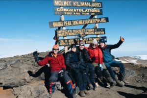 Climd Kilimanjaro Uhuru Peak, the top of Kilimanjaro